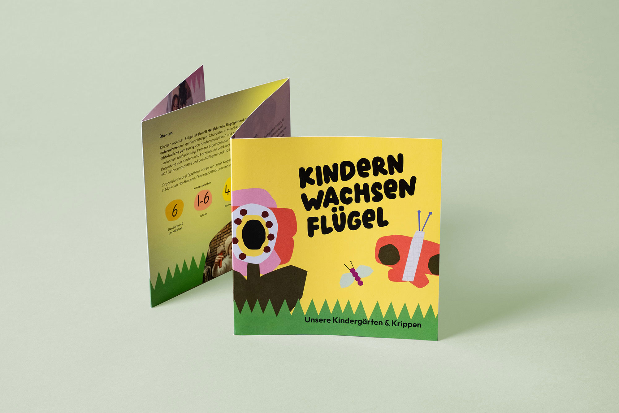 Kindern Wachsen FLügel Flyer